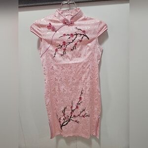 Pink Qipao/ Cheongsam/ Chinese Dress